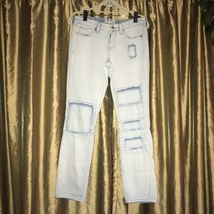 Madewell • Slim Boyjean: Patched-Up Edition